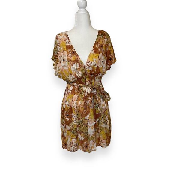 Free People Freddy Tie Mini Dress NWT - Picture 9 of 16